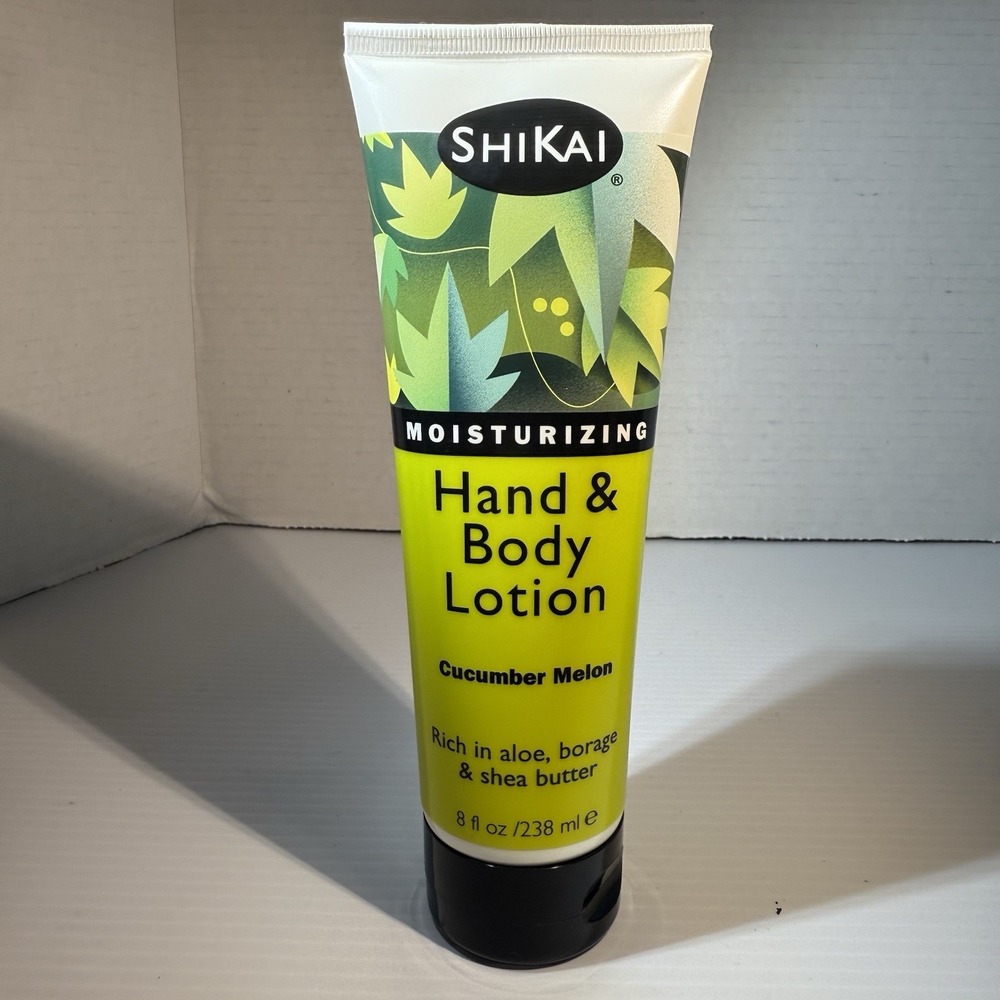 Shikai Natural Moisturizing Hand & Body Lotion Cucumber Melon 8 oz Lotion